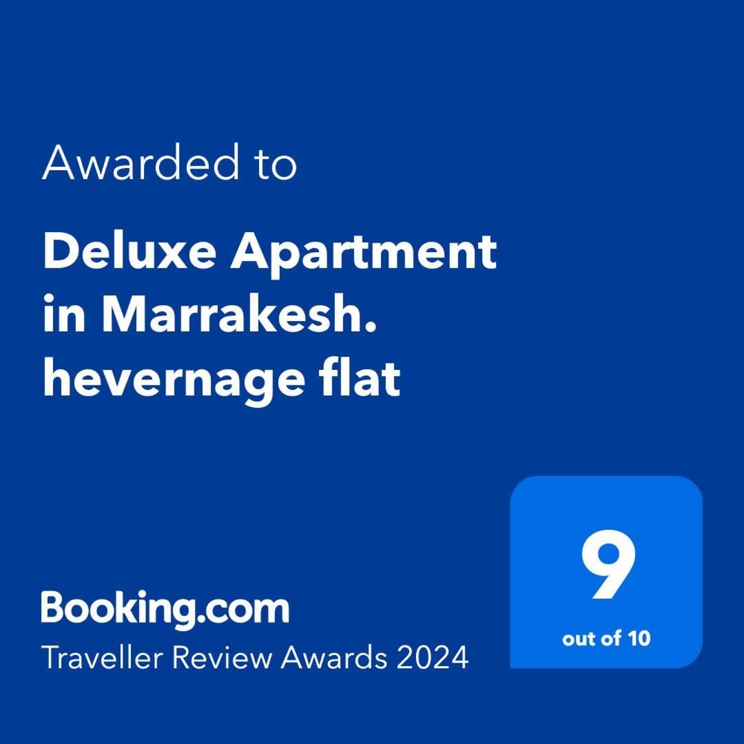 Deluxe Apartment In Marrakesh. Hevernage Flat Екстериор снимка